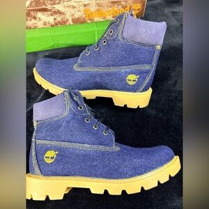 New !! Timberland Denim Boots
